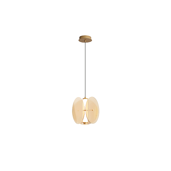 P24007-1B(AR) GD+AMBER (1) Подвесной светильник NW