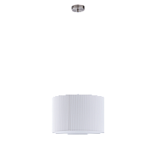 8214LAPL SATIN NICKEL+WHITE (1) Подвесной светильник NW