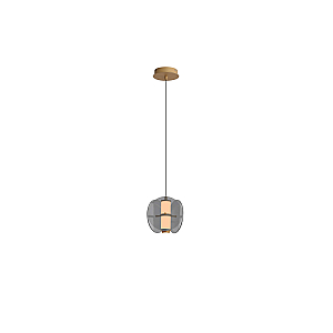 P24007-1A(SY) GD+SMOKY (1) Подвесной светильник NW