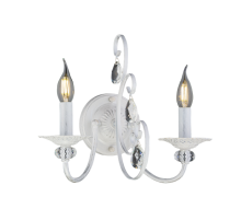 B1017/2W WH+SIL (1/10) Бра NW