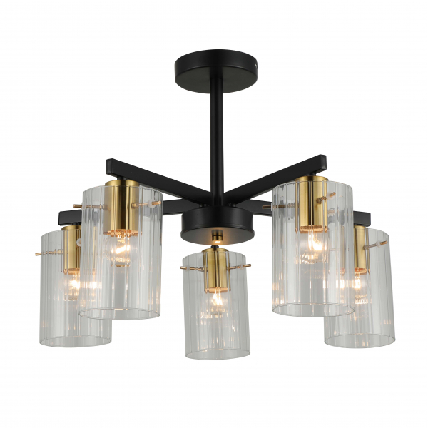 74643/5 COPPER+BLACK (1) Люстра (RL)