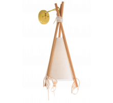 B2026/1W-W-B LOG (1/6) Бра #