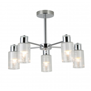 74589/5 CHROME+WHITE (1) Люстра (RL)