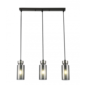 74338/3 PEARL BLACK+SAND NICKEL (2) Люстра (RL)