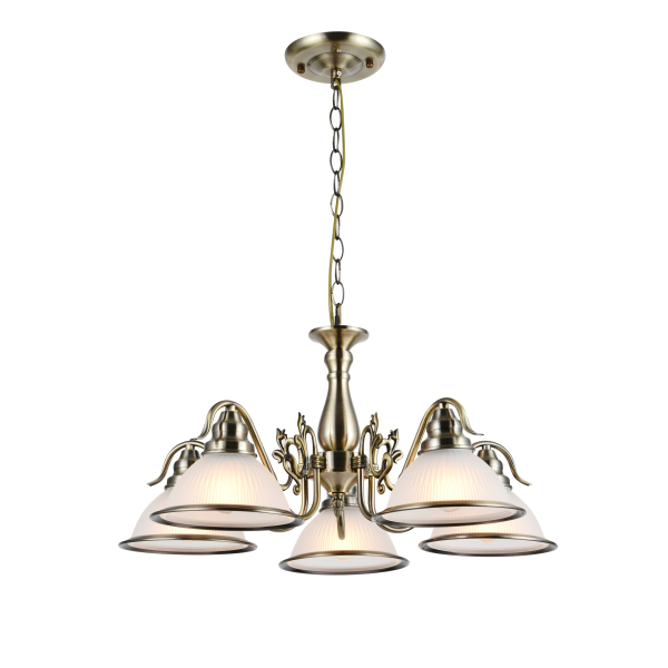 74893/5 BRONZE (1) Люстра RL