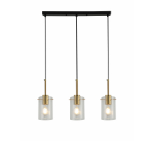 74643/3L COPPER+BLACK (5) Люстра (RL)