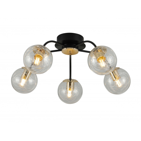 35818/5 BLACK+GOLD (1) Люстра (RL) 35818/5 BLACK+GOLD (1) Люстра (RL)