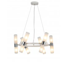 74784/12R WHITE+CHROME (1) Люстра (RL)