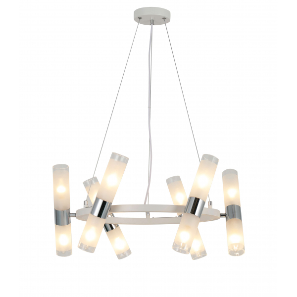 74784/12R WHITE+CHROME (1) Люстра (RL) 74784/12R WHITE+CHROME (1) Люстра (RL)
