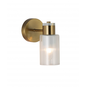 74589/1W ANTIQUE BRASS+WHITE (1/5) Настенный светильник (RL)