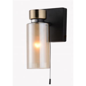 74338/1W BLACK+BRONZE (1/5) Настенный светильник (RL)