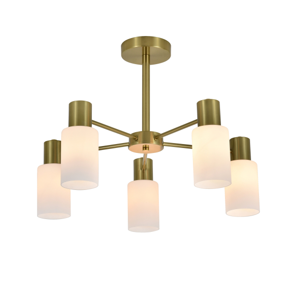 74535/5 ANTIQUE BRASS (1) Люстра (RL)