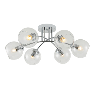 26010/6 CHROME (1) Люстра RL