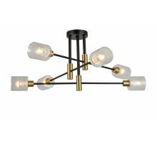 74689/6 COPPER+BLACK (1) Люстра (RL)