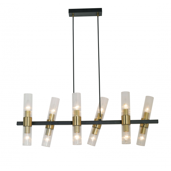 74785/12L BLACK+COPPER (1) Люстра (RL) 74785/12L BLACK+COPPER (1) Люстра (RL)