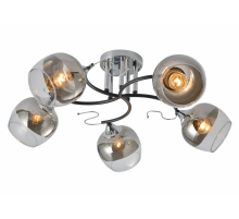 29055/5 CHROME+BLACK (1) Люстра (RL)