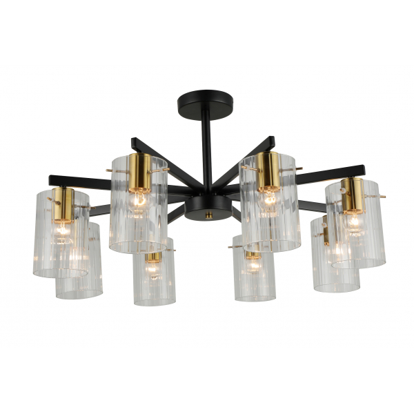74643/8 COPPER+BLACK (1) Люстра (RL) 74643/8 COPPER+BLACK (1) Люстра (RL)