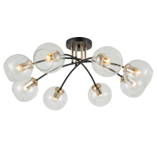 26010/8 GOLD+BLACK (1) Люстра RL