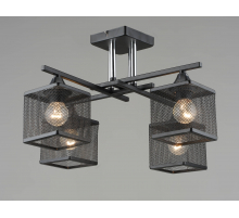 5986/4 BK+CH (1) Люстра (RL)