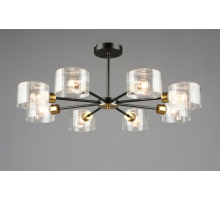 7412/8 BK+COP (1) Люстра RL