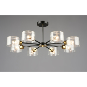 7412/8 BK+COP (1) Люстра RL