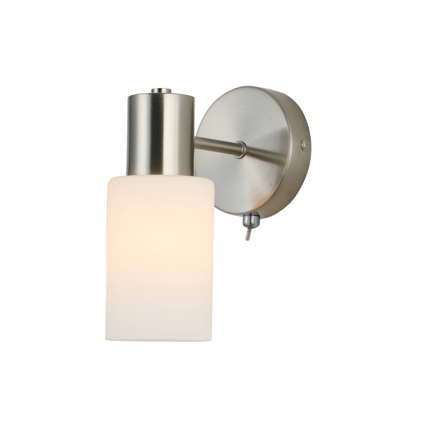 74535/1W SAND NICKEL (1/5) Настенный светильник (RL) 74535/1W SAND NICKEL (1/5) Настенный светильник (RL)