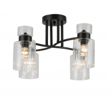 07555/4 BLACK (1) Люстра (RL)