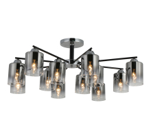 07274/12 CHROME+BLACK (1) Люстра (RL)