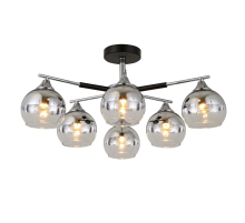 74539/6 CHROME+BLACK (1) Люстра (RL) #