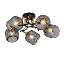 06443/5 BLACK+GOLD (1) Люстра (RL)