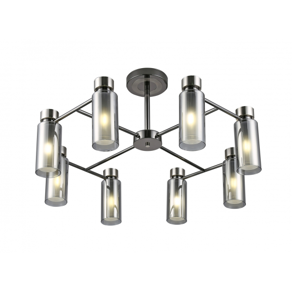 74338/8 PEARL BLACK+SAND NICKEL (1) Люстра (RL) 74338/8 PEARL BLACK+SAND NICKEL (1) Люстра (RL)