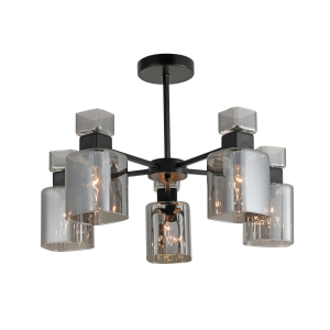 07458/5 BLACK (1) Люстра RL #