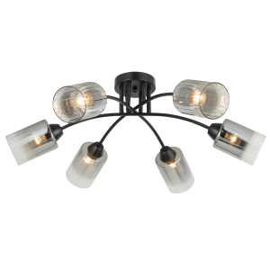 07652/6 BLACK (1) Люстра RL