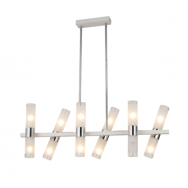 74784/12L WHITE+CHROME (1) Люстра (RL) 74784/12L WHITE+CHROME (1) Люстра (RL)