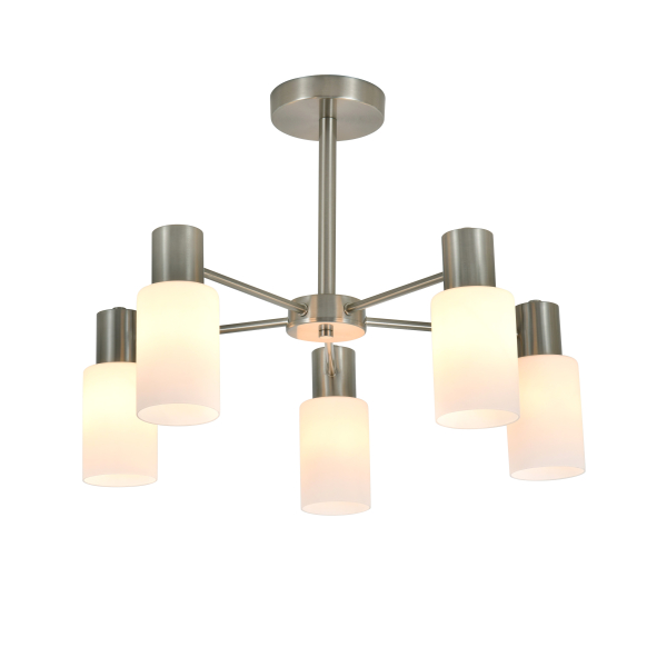 74535/5 SAND NICKEL (1) Люстра (RL)