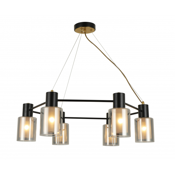 74705/6 COPPER+BLACK (1) Люстра (RL) 74705/6 COPPER+BLACK (1) Люстра (RL)