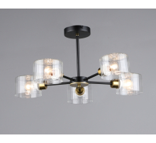 7412/5 BK+COP (1) Люстра RL