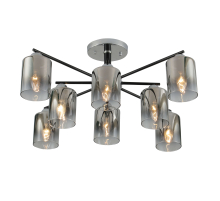 07274/8 CHROME+BLACK (1) Люстра (RL)