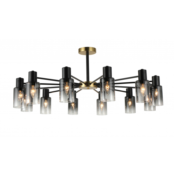 85717/12 COPPER+BLACK (1) Люстра (RL) 85717/12 COPPER+BLACK (1) Люстра (RL)
