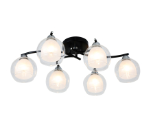 74844/6 BLACK+CHROME (1) Люстра RL