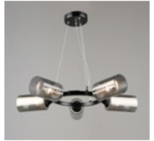 2366/5 BK+CH (1) Люстра RL