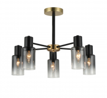 85717/5 COPPER+BLACK (1) Люстра (RL)