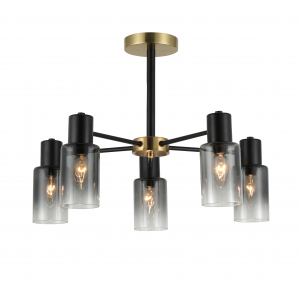 85717/5 COPPER+BLACK (1) Люстра (RL)