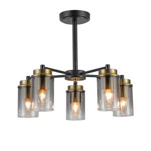 85712/5P COPPER+BLACK (1) Люстра (RL)