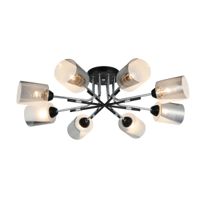 26012/8 CHROME+BLACK (1) Люстра RL