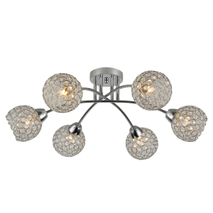 07641/6 CHROME (1) Люстра RL