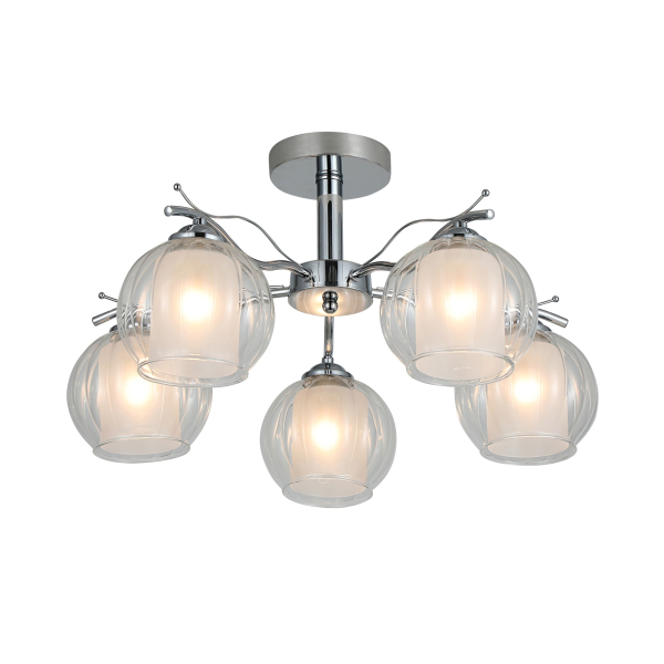 07677/5 CHROME (1) Люстра RL