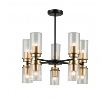 74671/5+5 GOLD+BLACK (1) Люстра (RL)