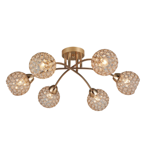 07641/6 GOLD (1) Люстра RL