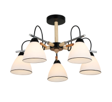 26011/5 CHROME+BLACK (1) Люстра RL